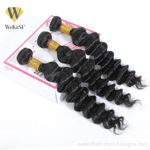 Raw Brazilian Human Hair Extensions Virgin Remy Cuticle Aligned Wholesale Kinky Curly Human Hair Weaving Bundle With Kinky Curls